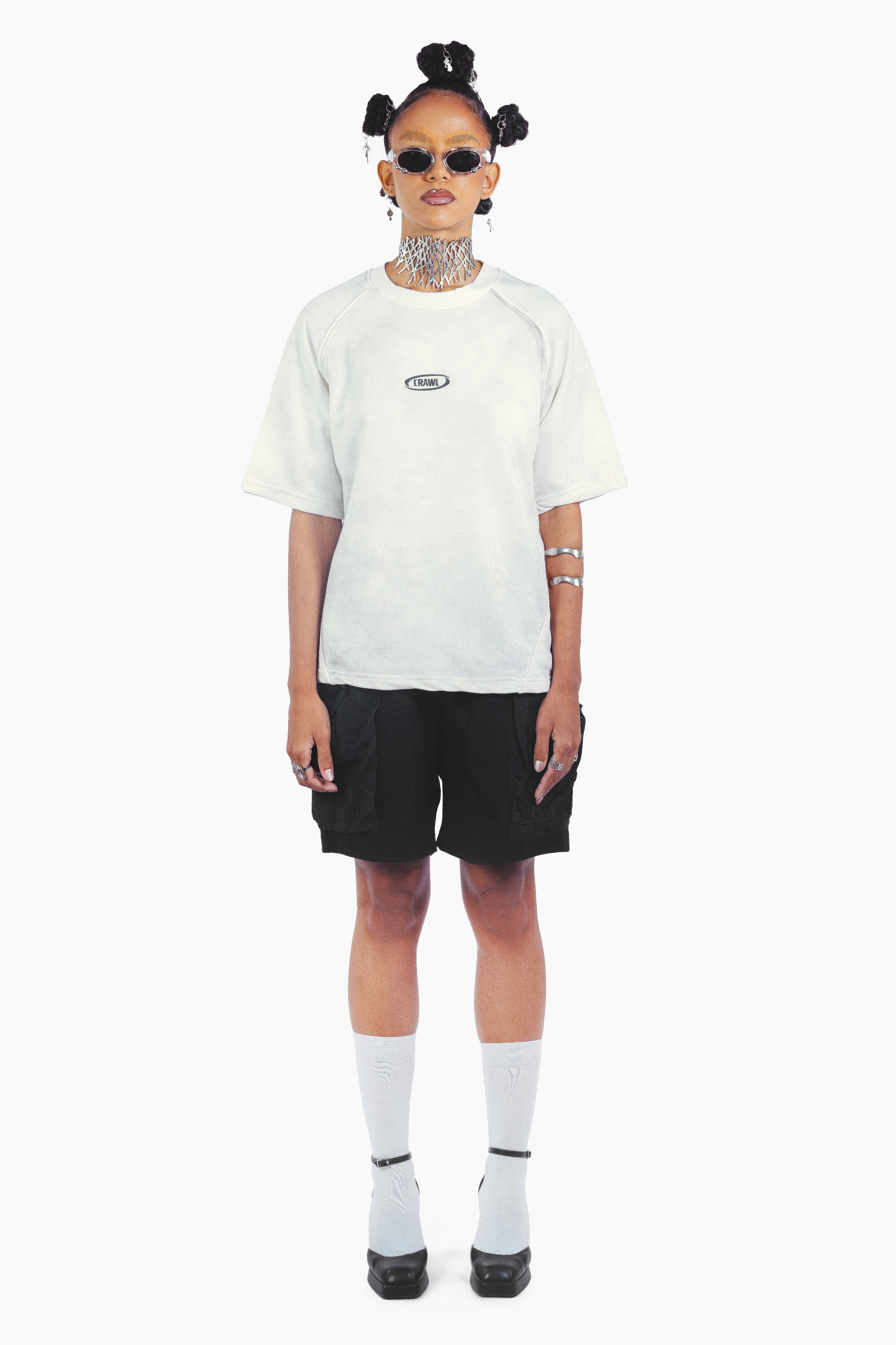 RANK REGULAR FIT TSHIRT WHITE UNISEX