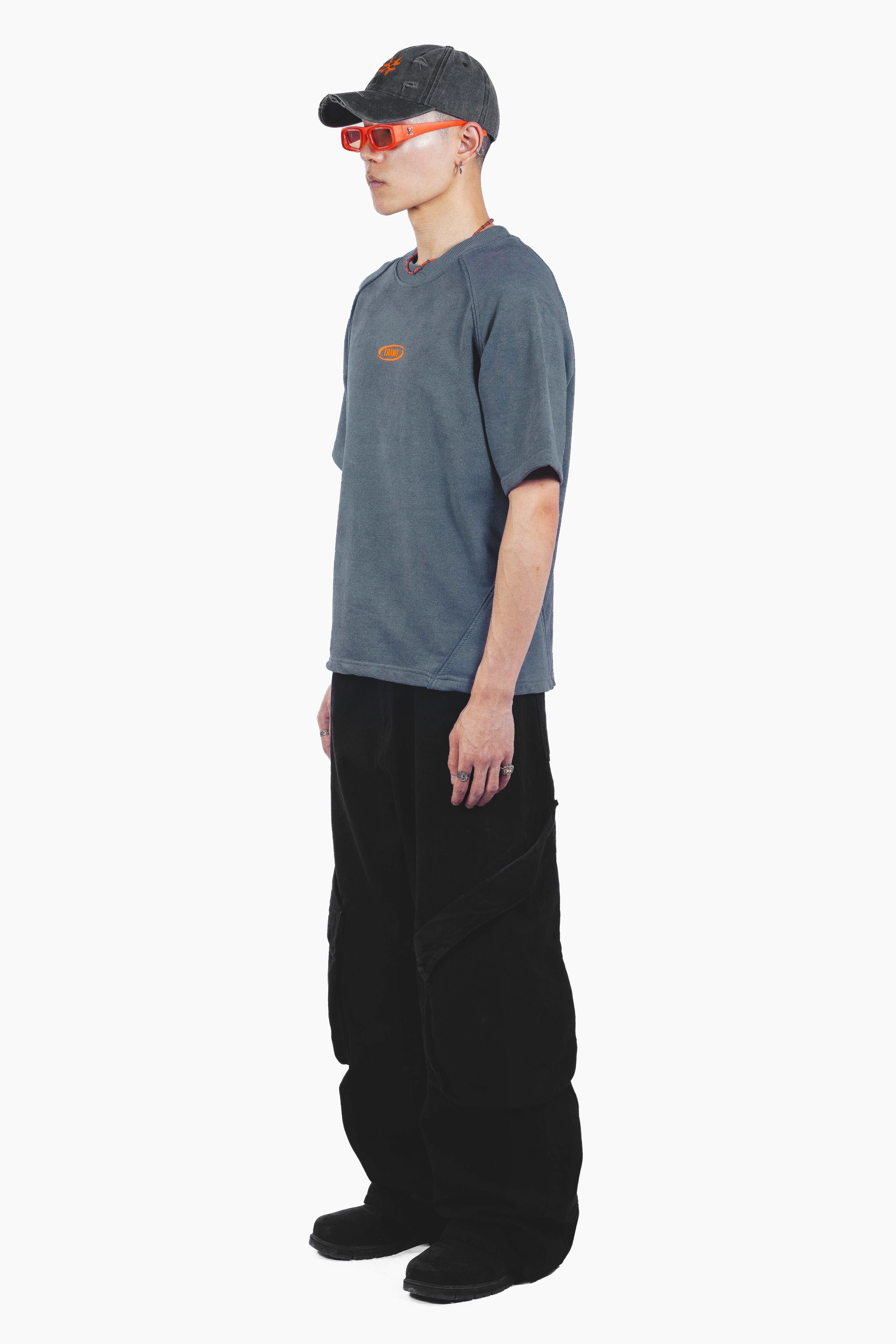 RANK REGULAR FIT TSHIRT GREY UNISEX