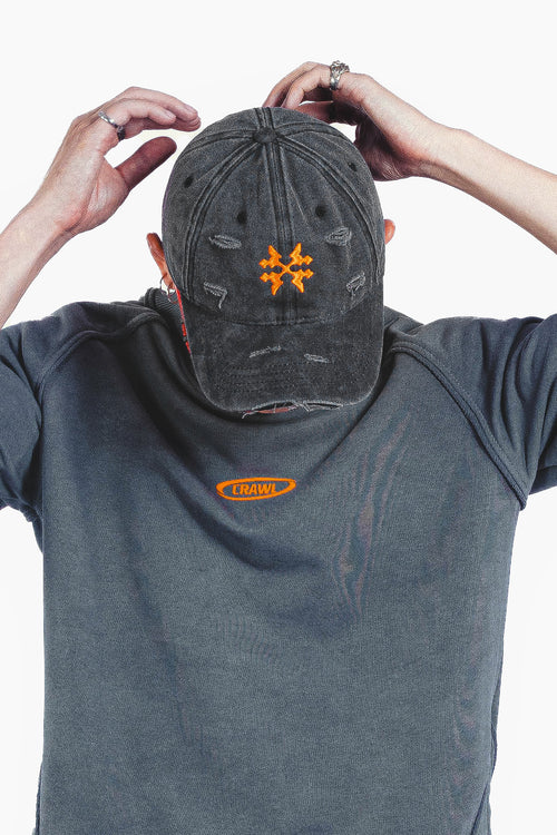 LID STRUCTURED FIT CAP DARK GREY UNISEX